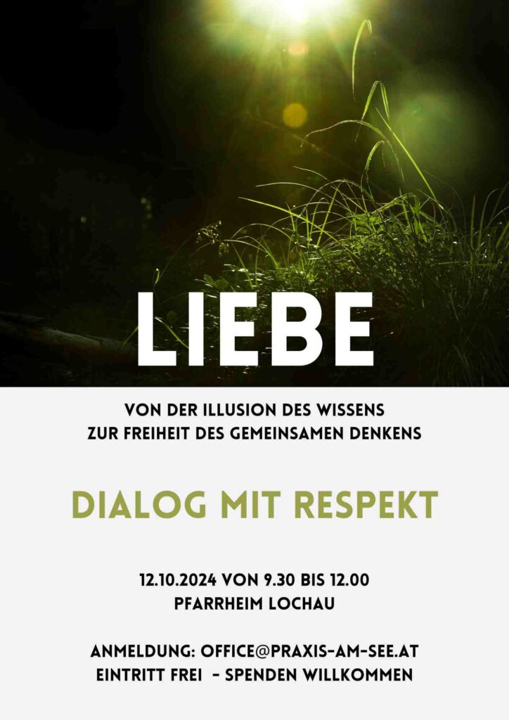 Dialog mit Respekt: Liebe